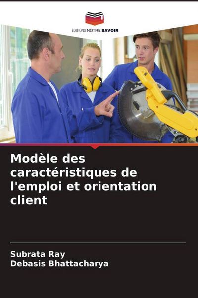 Produktbild: Mod&egrave;le des caract&eacute;ristiques de l'emploi et orientation client