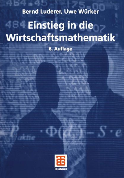 Produktbild: Einstieg in die Wirtschaftsmathematik