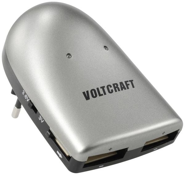 Produktbild: VOLTCRAFT Knopfzellen-Ladeger&auml;t LiIon Knopfzellenakku