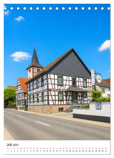 Produktbild: Dreieich Idyllen und Impressionen (Tischkalender 2027 DIN A5 hoch), CALVENDO Monatskalender