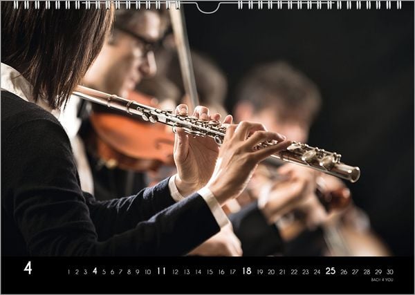 Produktbild: Der Kalender f&uuml;r Klassik-Musik-Freunde, ein Musik-Kalender, 2027, DIN A4