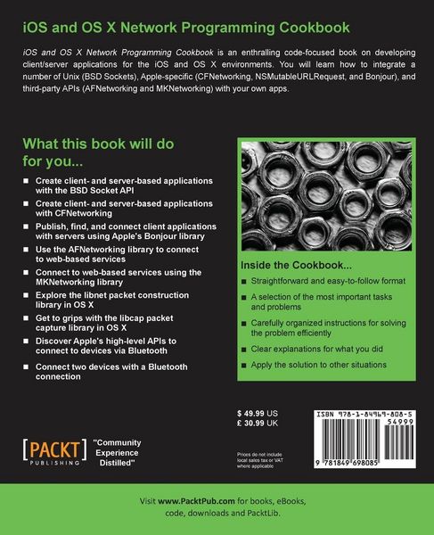 Produktbild: IOS and OS X Network Programming Cookbook