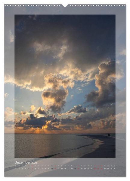 Produktbild: M A L E D I V E N (Wandkalender 2026 DIN A2 hoch), CALVENDO Monatskalender