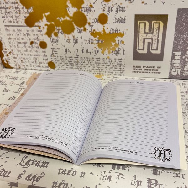 Produktbild: Harry Potter - Notizbuch Spinner