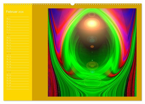 Produktbild: Licht-Portale 2026 (Wandkalender 2026 DIN A2 quer), CALVENDO Monatskalender