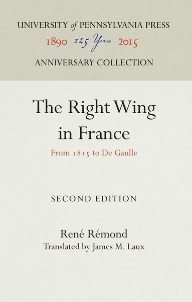 Produktbild: The Right Wing in France