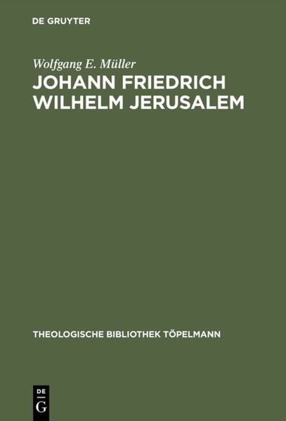 Produktbild: Johann Friedrich Wilhelm Jerusalem