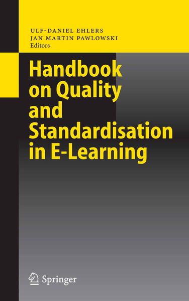 Produktbild: Handbook on Quality and Standardisation in E-Learning