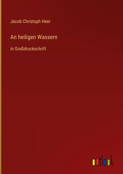 Produktbild: An heiligen Wassern