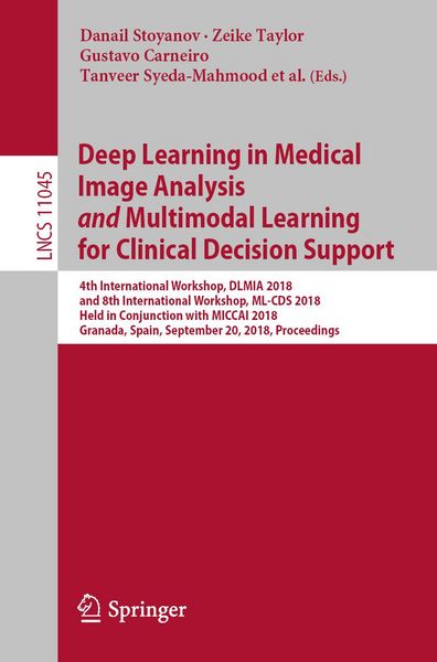 Produktbild: Deep Learning in Medical Image Analysis and Multimodal Learning for Clinical Decision Support