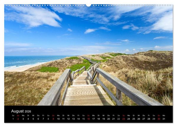 Produktbild: SYLT hinter den D&uuml;nen (hochwertiger Premium Wandkalender 2026 DIN A2 quer), Kunstdruck in Hochglanz