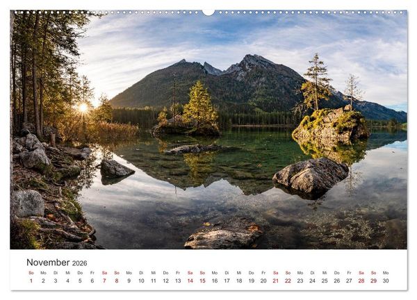 Produktbild: Emotionen der Berge (hochwertiger Premium Wandkalender 2026 DIN A2 quer), Kunstdruck in Hochglanz
