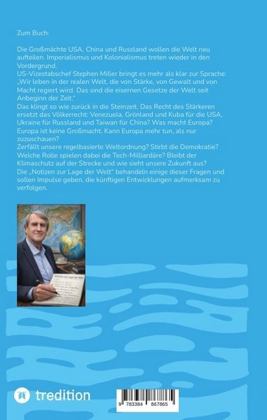 Produktbild: Notizen zur Lage der Welt