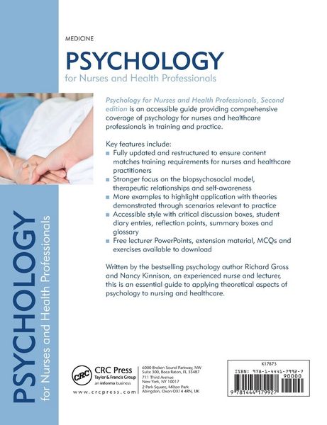 Produktbild: Psychology for Nurses and Health Professionals