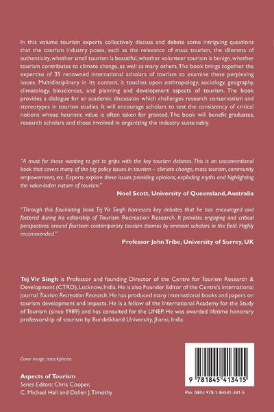 Produktbild: Critical Debates in Tourism