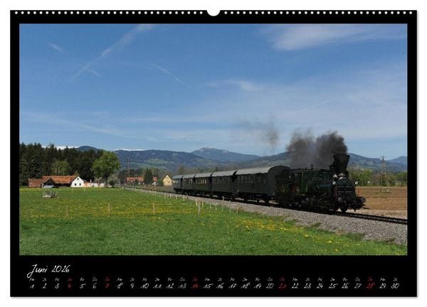 Produktbild: Faszination Dampflokomotive (hochwertiger Premium Wandkalender 2026 DIN A2 quer), Kunstdruck in Hochglanz