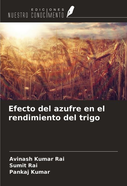 Produktbild: Efecto del azufre en el rendimiento del trigo