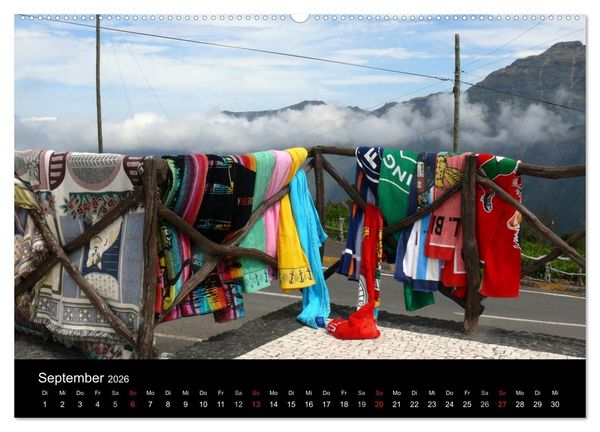 Produktbild: Madeira 2026 (Wandkalender 2026 DIN A2 quer), CALVENDO Monatskalender