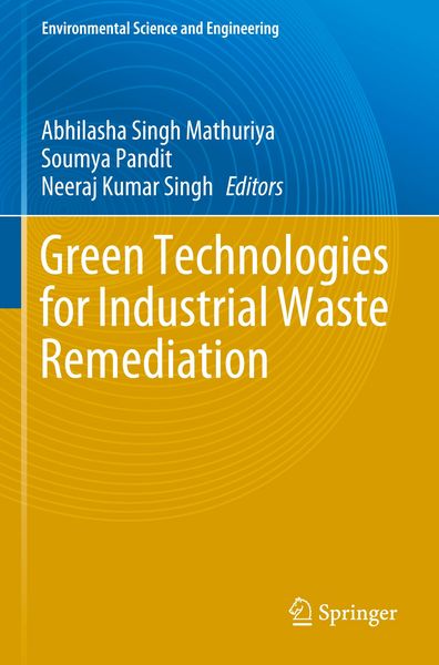 Produktbild: Green Technologies for Industrial Waste Remediation