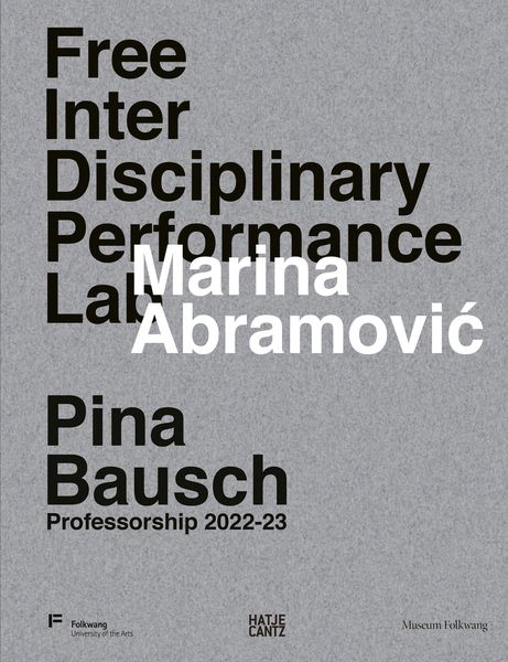 Produktbild: Marina Abramović. Free Interdisciplinary Performance Lab