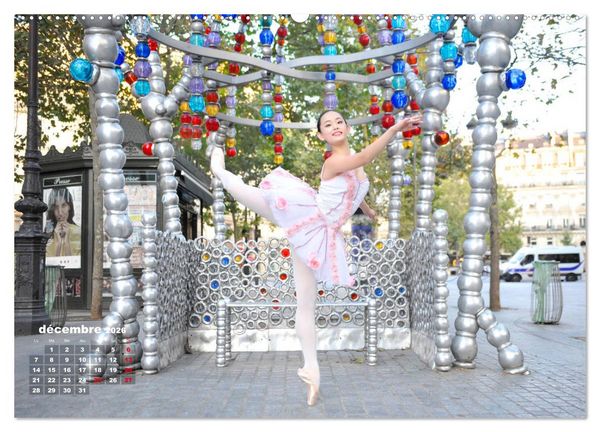 Produktbild: Des danseurs dans la ville 5 L'Oeil et le Mouvement (Calendrier mural 2026 DIN A2 vertical) calendrier de bureau