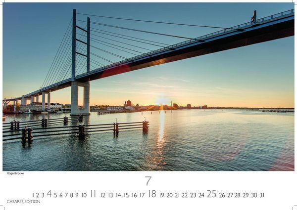 Produktbild: R&uuml;gen Kalender 2027 &ndash; Wandkalender | Fotokalender Deutschland 35x50cm | in 12 faszinierenden Fotos &ndash; von K&uuml;stenromantik bis wildromantischer Inselnatur