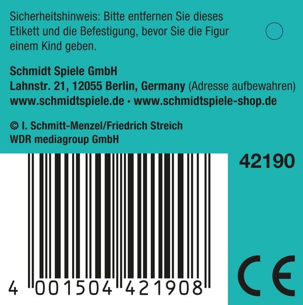 Produktbild: Die Maus, Ente, 25 cm