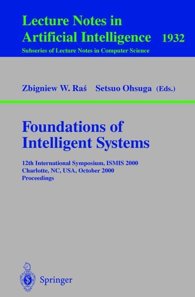 Produktbild: Foundations of Intelligent Systems