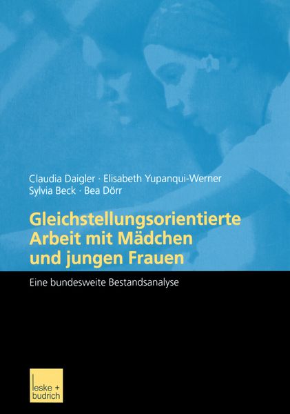 Produktbild: Gleichstellungsorientierte Arbeit mit M&auml;dchen und jungen Frauen