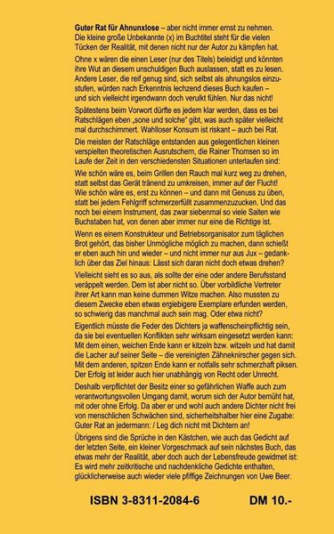 Produktbild: Guter Rat f&uuml;r Ahnunxlose
