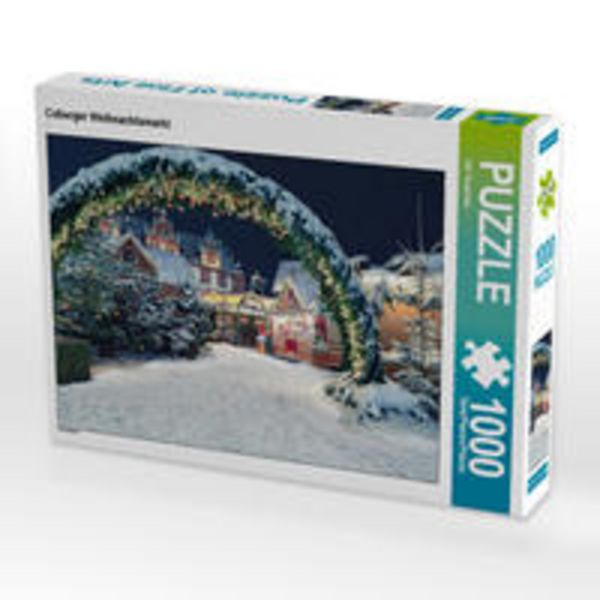 CALVENDO Puzzle Coburger Weihnachtsmarkt 1000 Teile Lege-Größe 64 x 48 cm Foto-Puzzle Bild von Val Thoermer