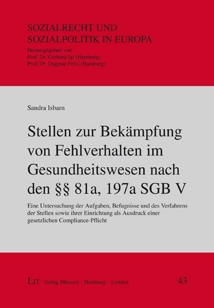 Produktbild: Isbarn, S: Bek&auml;mpfung von Fehlverhalten im Gesundheitsw.