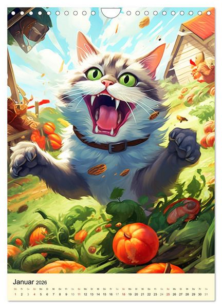 Produktbild: Bauernhof. Tierischer Humor auf dem Land (Wandkalender 2026 DIN A4 hoch), CALVENDO Monatskalender