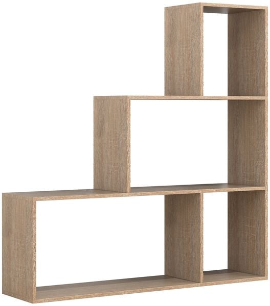 Holz Regal Raumteiler Standregal Bücher Dubila M