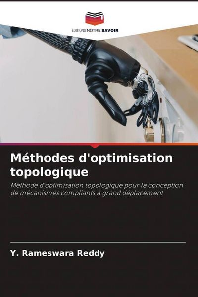 Produktbild: M&eacute;thodes d'optimisation topologique