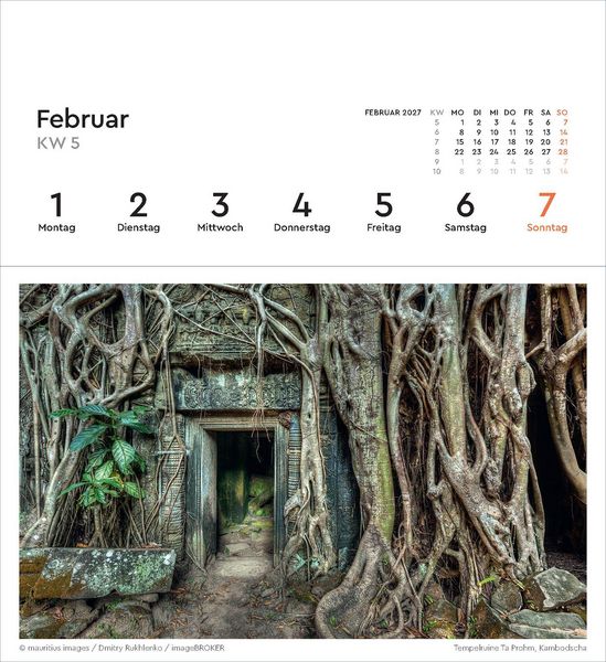 Produktbild: T&uuml;ren - KUNTH Postkartenkalender 2027