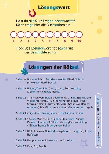 Produktbild: Lesefuchs Bibi & Tina: Ein Dino im Steinbruch Lesestufe 1