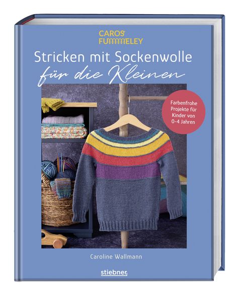Produktbild: Stricken mit Sockenwolle f&uuml;r die Kleinen