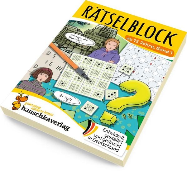 Produktbild: Rätselblock ab 12 Jahre, Band 1
