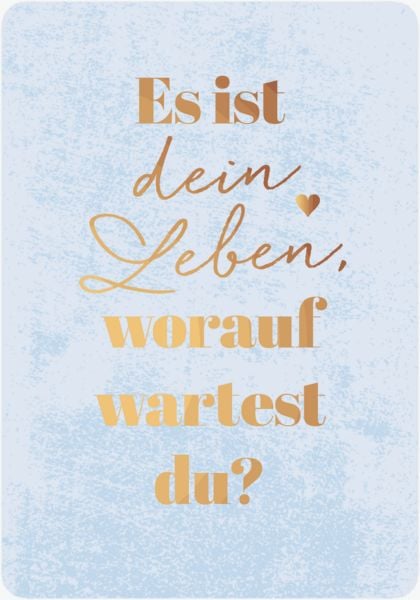 Produktbild: Eines Tages oder Tag eins - Motivationskarten f&uuml;r zwischendurch