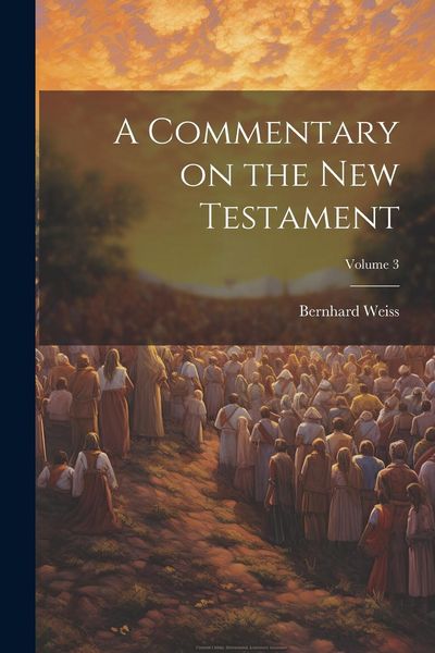 Produktbild: A Commentary on the New Testament; Volume 3
