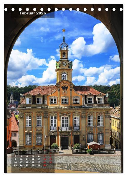 Produktbild: Kulturstadt Schw&auml;bisch Hall (Tischkalender 2026 DIN A5 hoch), CALVENDO Monatskalender
