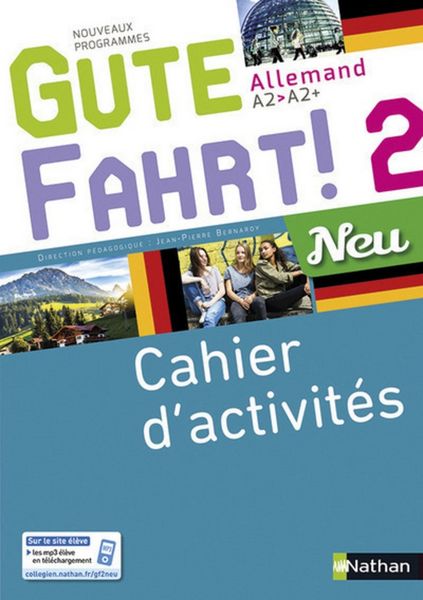 Produktbild: Gute Fahrt ! 2 neu, allemand A2-A2+ : cahier d'activit&eacute;s