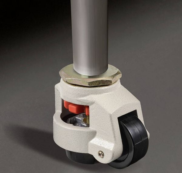 Produktbild: TOOLCRAFT TO-7908105 Schwerlast-Rad Rad-Durchmesser: 62mm Tragf&auml;higkeit (max.): 500kg 1St.