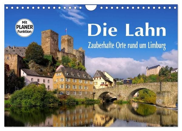 Produktbild: Die Lahn - Zauberhafte Orte rund um Limburg (Wandkalender 2026 DIN A4 quer), CALVENDO Monatskalender