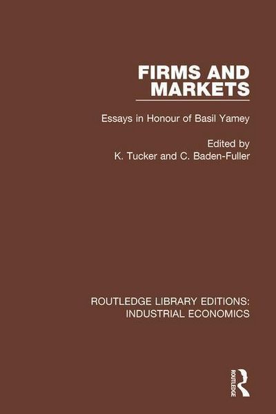 Produktbild: Firms and Markets