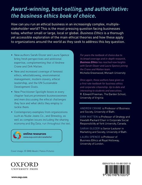 Produktbild: Business Ethics