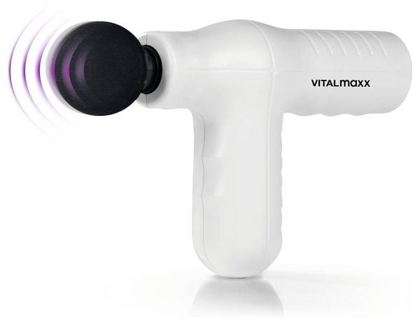 Produktbild: VitalMaxx Massagepistole 25W Wei&szlig;