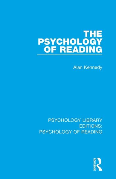 Produktbild: The Psychology of Reading