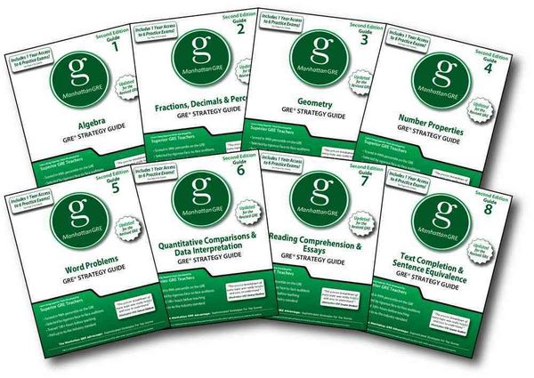 Produktbild: Manhattan GRE Strategy Guide Set, 8 Vols.